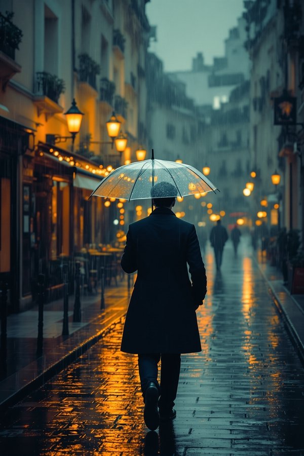 雨中漫步指南 影视海报